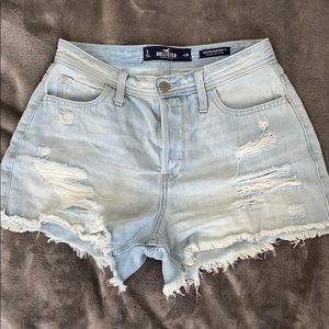 High rise mom short 3” 100% cotton